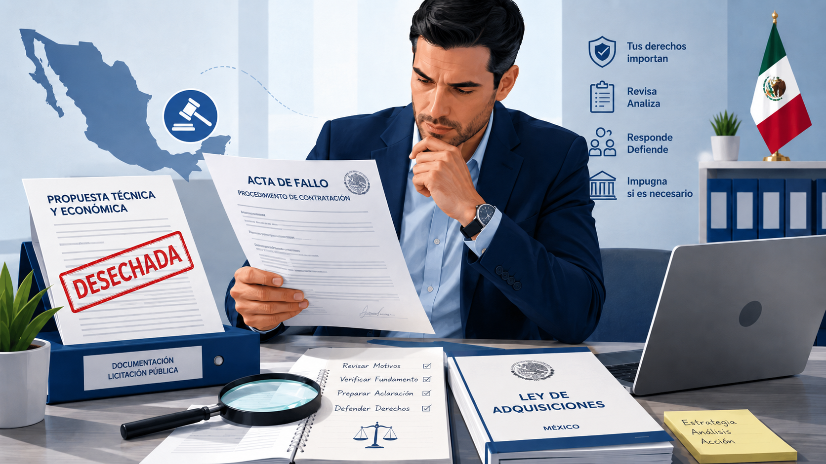 Qué hacer si tu propuesta de licitación fue desechada injustamente